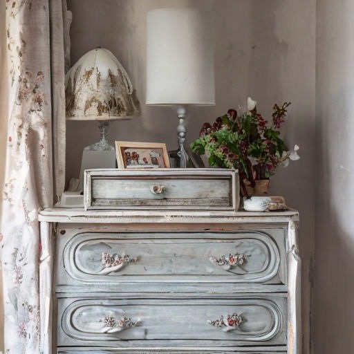 commode shabby chic