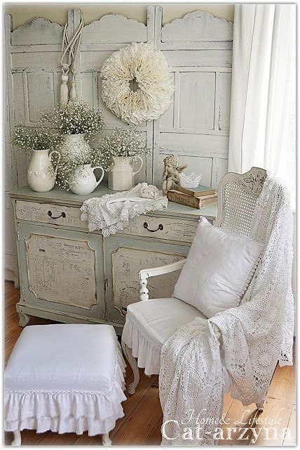 commode shabby chic