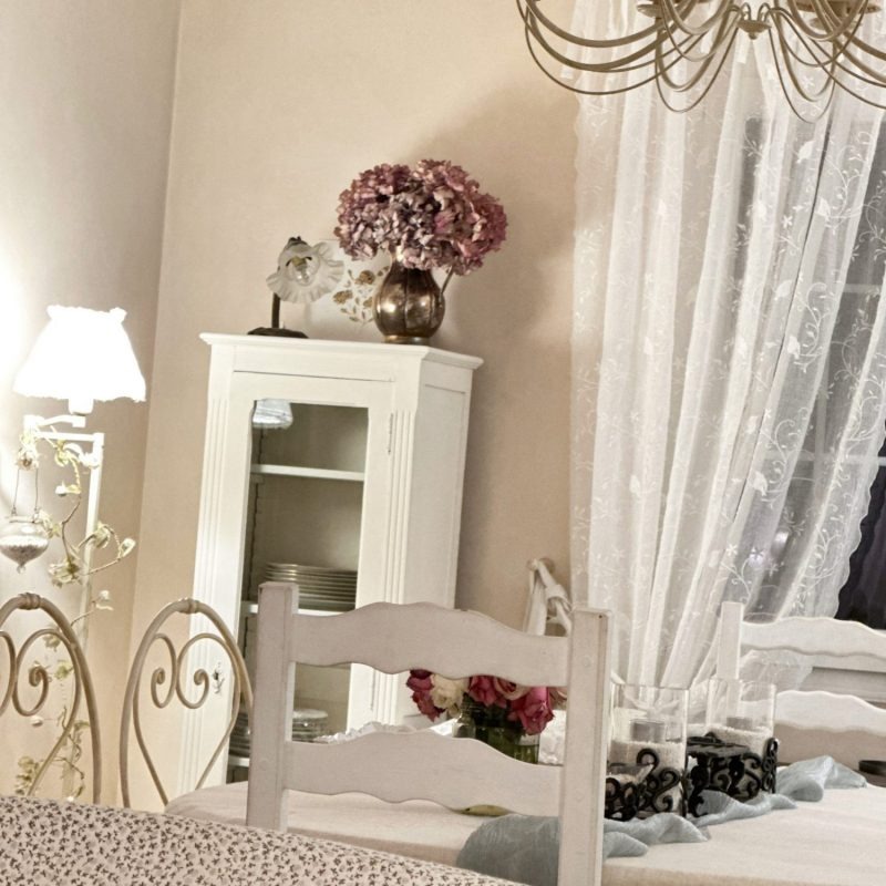 intérieur blanc shabby chic