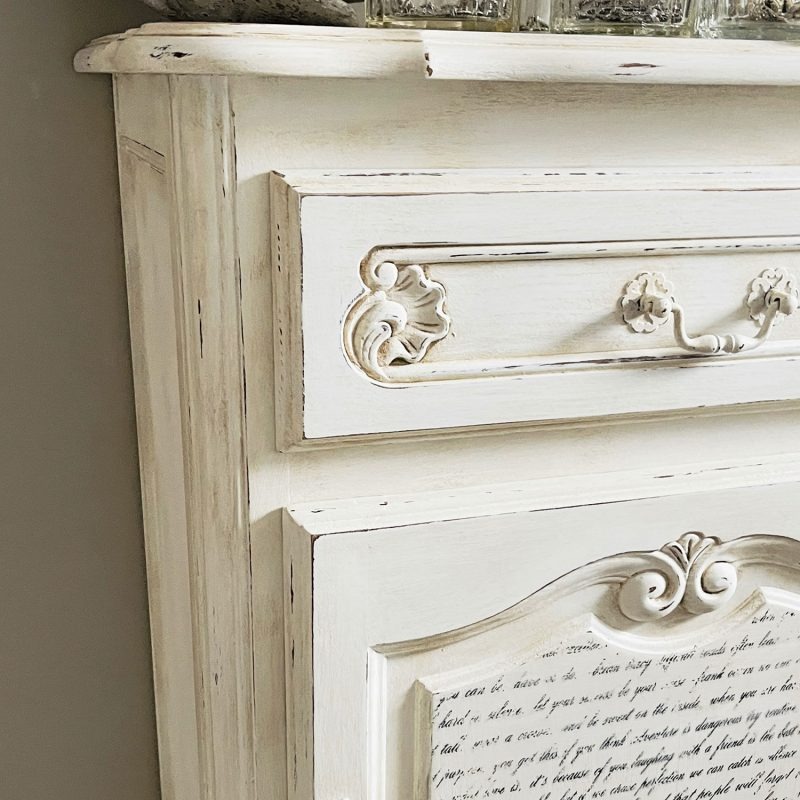 meuble blanc shabby chic