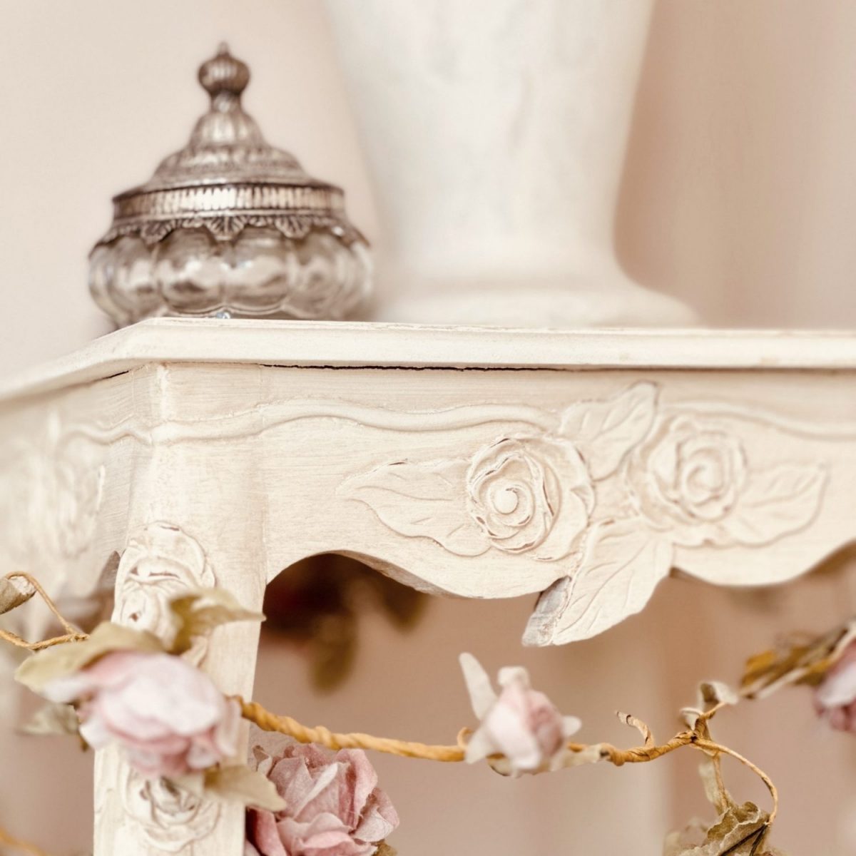 Meuble Shabby Chic blanc