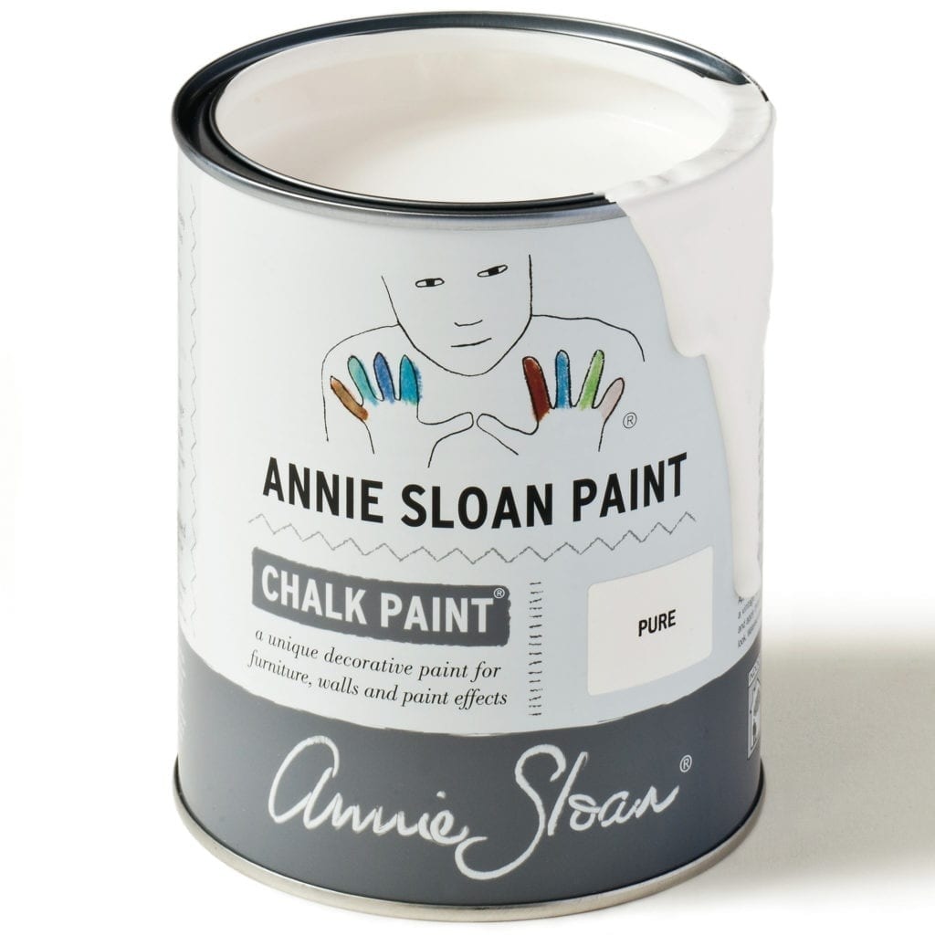 peinture annie sloan pure white